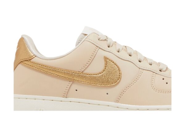 Nike Air Force 1 Low '07 Sanddrift Metallic Gold (Women's) DQ7569-102 - Arviolet photo 2