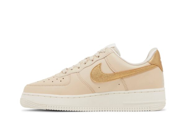 Nike Air Force 1 Low '07 Sanddrift Metallic Gold (Women's) DQ7569-102 - Arviolet photo 3