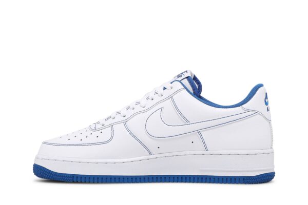 Nike Air Force 1 Low '07 White Game Royal CV1724-101 - Arviolet photo 3
