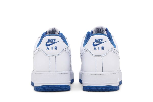 Nike Air Force 1 Low '07 White Game Royal CV1724-101 - Arviolet photo 6