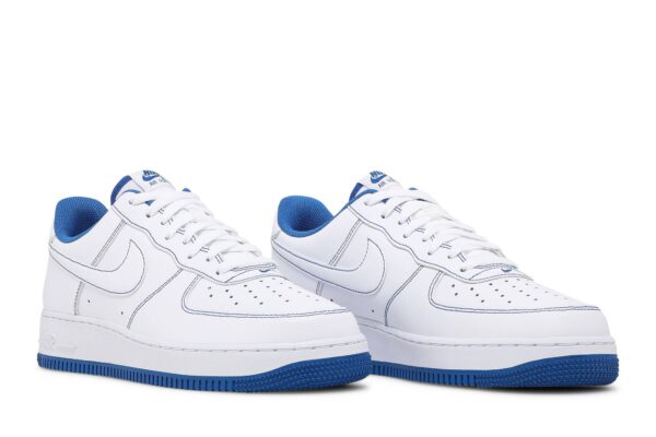 Nike Air Force 1 Low '07 White Game Royal CV1724-101 - Arviolet photo 8
