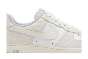 Nike Air Force 1 Low '07 White Python (Women's) DX2678-100 - Arviolet photo 2