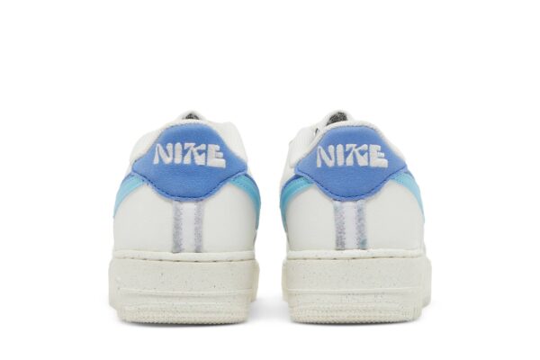Nike Air Force 1 Low 82 Double Swoosh White Medium Blue (GS) DQ0359-100 - Arviolet photo 6