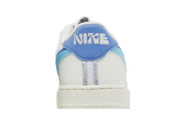 Nike Air Force 1 Low 82 Double Swoosh White Medium Blue (GS) DQ0359-100 - Arviolet photo 7