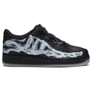 Nike Air Force 1 Low Black Skeleton Halloween (2019) BQ7541-001 - Arviolet photo 1