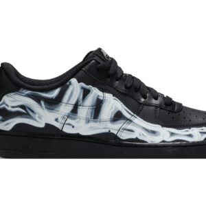 Nike Air Force 1 Low Black Skeleton Halloween (2019) BQ7541-001 - Arviolet photo 2