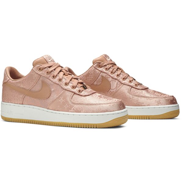 Nike Air Force 1 Low CLOT Rose Gold Silk (Regular Box) CJ5290-600 - Arviolet photo 8