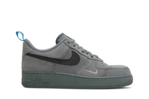 Nike Air Force 1 Low Cut Out Swoosh Grey DO6709-002 - Arviolet photo 1