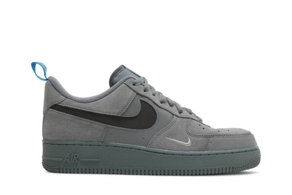 Nike Air Force 1 Low Cut Out Swoosh Grey DO6709-002 - Arviolet photo 1