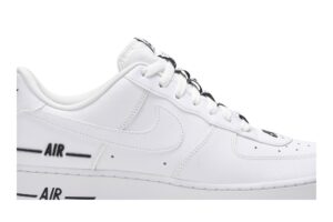Nike Air Force 1 Low Double Air Low White Black CJ1379-100 - Arviolet photo 2