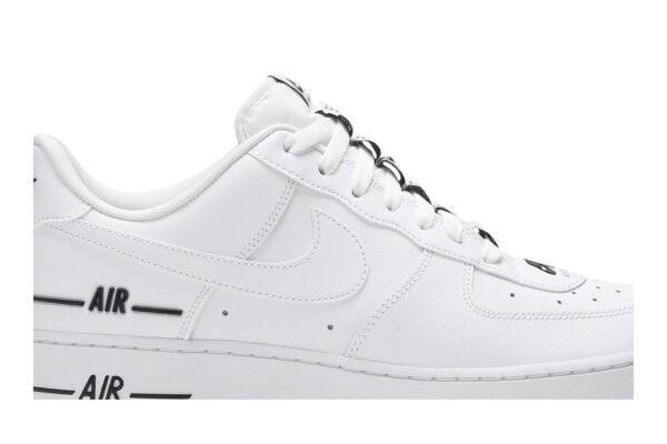 Nike Air Force 1 Low Double Air Low White Black CJ1379-100 - Arviolet photo 2