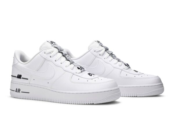 Nike Air Force 1 Low Double Air Low White Black CJ1379-100 - Arviolet photo 8