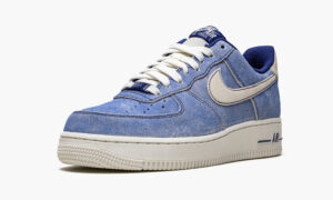 Nike Air Force 1 Low Dusty Blue Suede DH0265-400 - Arviolet photo 1
