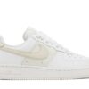Nike Air Force 1 Low Essential Cross Stitch Summit White Fossil (Women's) DJ9945-100 - Arviolet photo 1
