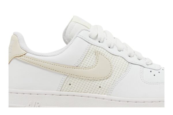 Nike Air Force 1 Low Essential Cross Stitch Summit White Fossil (Women's) DJ9945-100 - Arviolet photo 2