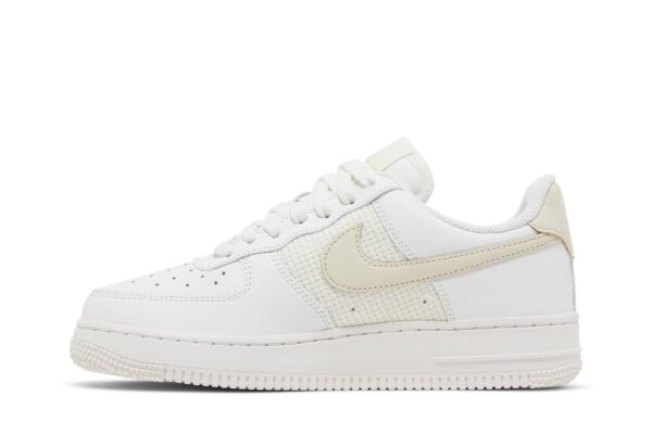 Nike Air Force 1 Low Essential Cross Stitch Summit White Fossil (Women's) DJ9945-100 - Arviolet photo 3