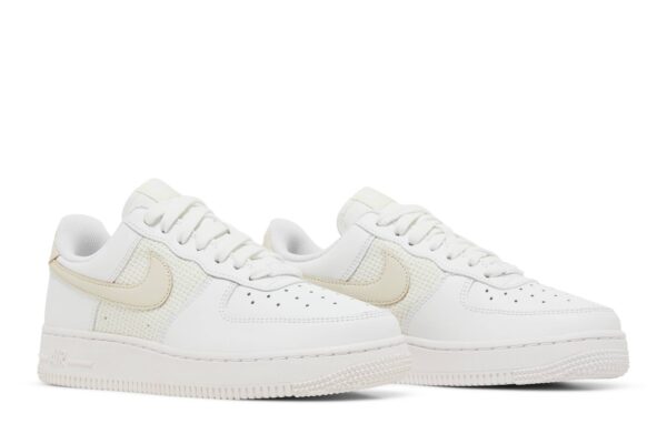 Nike Air Force 1 Low Essential Cross Stitch Summit White Fossil (Women's) DJ9945-100 - Arviolet photo 8