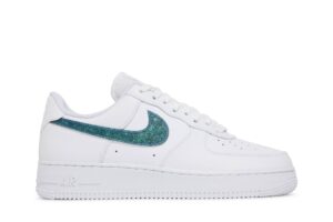 Nike Air Force 1 Low Glitter Swoosh Green (Women's) DH4407-100 - Arviolet photo 1
