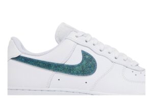 Nike Air Force 1 Low Glitter Swoosh Green (Women's) DH4407-100 - Arviolet photo 2