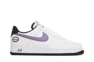 Nike Air Force 1 Low Hoops White Canyon Purple DH7440-100 - Arviolet photo 1