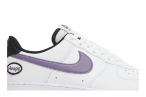 Nike Air Force 1 Low Hoops White Canyon Purple DH7440-100 - Arviolet photo 2