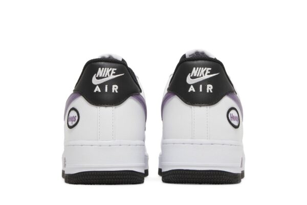 Nike Air Force 1 Low Hoops White Canyon Purple DH7440-100 - Arviolet photo 6