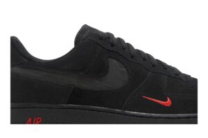 Nike Air Force 1 Low Multi-Swoosh Black Crimson DZ4514-001 - Arviolet photo 2