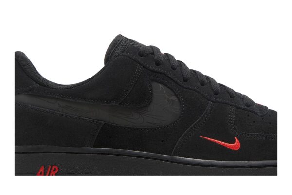 Nike Air Force 1 Low Multi-Swoosh Black Crimson DZ4514-001 - Arviolet photo 2