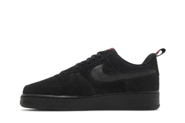 Nike Air Force 1 Low Multi-Swoosh Black Crimson DZ4514-001 - Arviolet photo 3