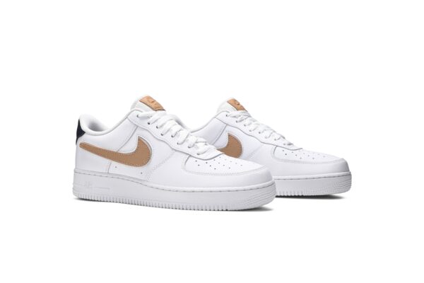 Nike Air Force 1 Low Removable Swoosh Pack White Vachetta Tan CT2253-100 - Arviolet photo 8