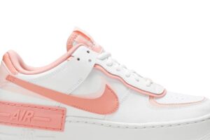 Nike Air Force 1 Low Shadow White Coral Pink (Women's) CJ1641-101 - Arviolet photo 2