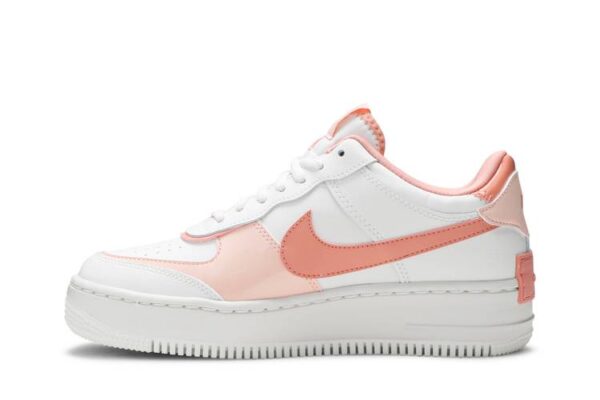 Nike Air Force 1 Low Shadow White Coral Pink (Women's) CJ1641-101 - Arviolet photo 3