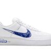 Nike Air Force 1 Low Sketch White Royal CW7581-100 - Arviolet photo 1
