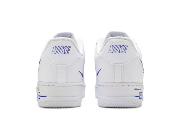 Nike Air Force 1 Low Sketch White Royal CW7581-100 - Arviolet photo 6