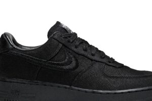 Nike Air Force 1 Low Stussy Black CZ9084-001 - Arviolet photo 2