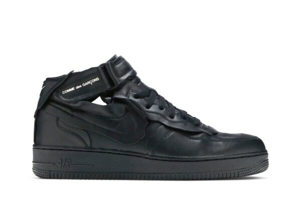 Nike Air Force 1 Mid Comme des Garcons Black DC3601-001 - Arviolet photo 1
