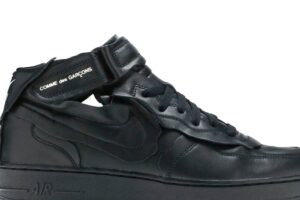 Nike Air Force 1 Mid Comme des Garcons Black DC3601-001 - Arviolet photo 2