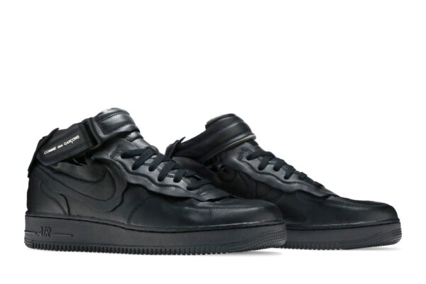 Nike Air Force 1 Mid Comme des Garcons Black DC3601-001 - Arviolet photo 8