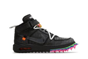 Nike Air Force 1 Mid Off-White Black DO6290-001 - Arviolet photo 1