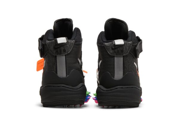 Nike Air Force 1 Mid Off-White Black DO6290-001 - Arviolet photo 6