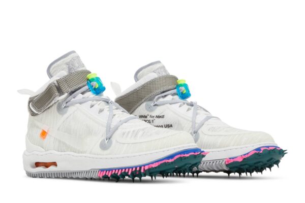Nike Air Force 1 Mid Off-White White DO6290-100 - Arviolet photo 8
