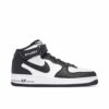 Nike Air Force 1 Mid Stussy Light Bone Black DJ7840-002 - Arviolet photo 1