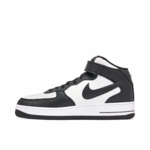Nike Air Force 1 Mid Stussy Light Bone Black DJ7840-002 - Arviolet photo 2