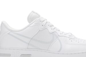 Nike Air Force 1 React White CT1020-101 - Arviolet photo 2