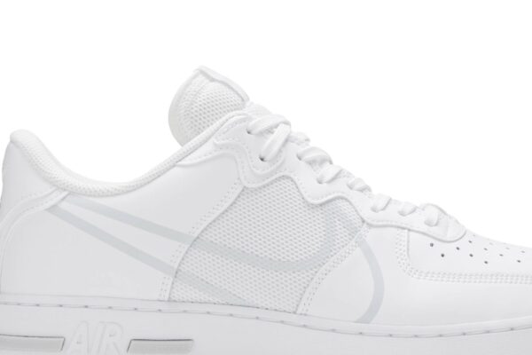Nike Air Force 1 React White CT1020-101 - Arviolet photo 2