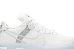 Nike Air Force 1 React White Light Bone CQ8879-100 - Arviolet photo 2