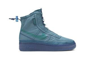 Nike Air Force 1 Shell Midnight Turquoise (Women's) BQ6096-300 - Arviolet photo 1