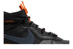 Nike Air Force 1 Winter Gore-Tex Black Bright Ceramic Thunder Blue CQ7211-001 - Arviolet photo 2