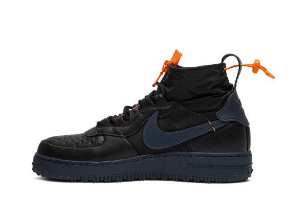 Nike Air Force 1 Winter Gore-Tex Black Bright Ceramic Thunder Blue CQ7211-001 - Arviolet photo 3