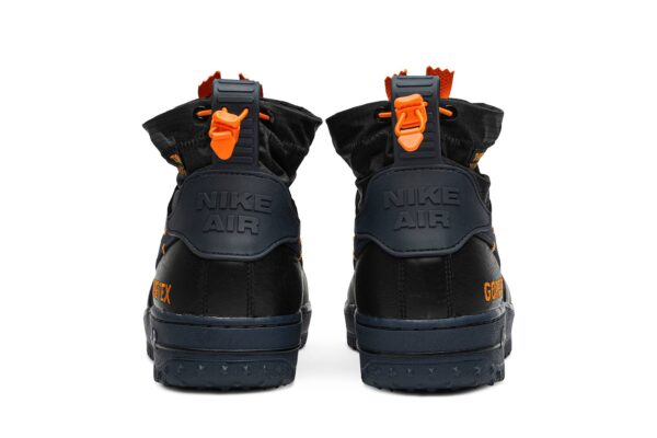 Nike Air Force 1 Winter Gore-Tex Black Bright Ceramic Thunder Blue CQ7211-001 - Arviolet photo 6